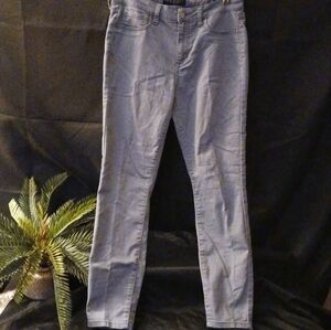 Aeropostale gray high waisted ankle jeggings  sz 8
